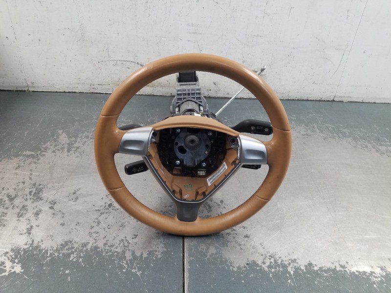 2008 Porsche Cayman S 987 Leather Steering Wheel / Column #3197 A4