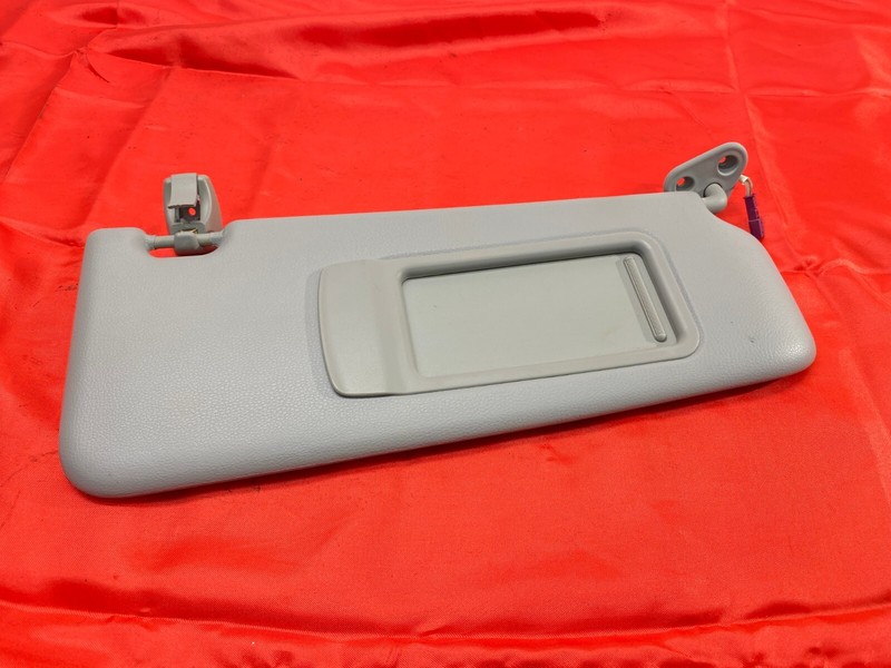 07-13 BMW E92 3 Series CPE Right Passenger Upper Sun Visor Shade Cover Gray OEM✅
