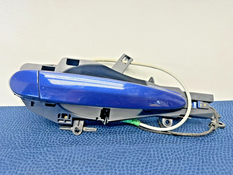 6–15 BMW E84 E90 E92 E93 X1 M3 Front Right Passenger Light Door Handle Blue OEM