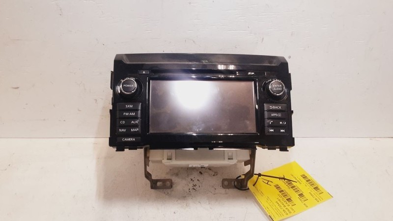 2016-2017 Nissan TITAN XD Radio Display and Receiver w/Navigation