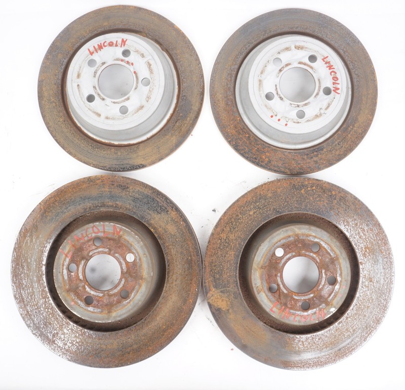 2017 - 2020 Lincoln Continental Brake Rotor Fornt Rear OEM