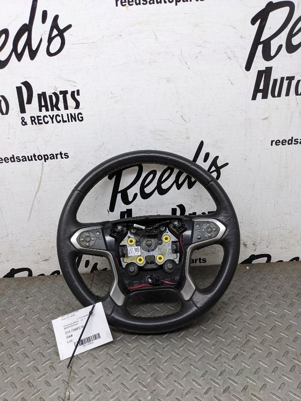 15-20 GM SUV Black Leather Heated Steering Wheel Cruise W/ Controls OEM1193026
