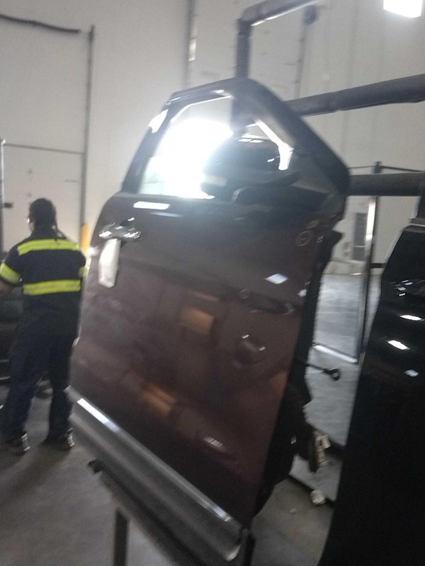 2012 Ford Explorer Maroon Right Front Door 492541 137k Miles Used Parts