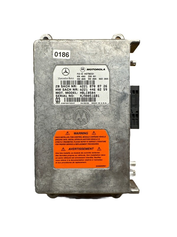✅ Mercedes W164 ML550 E350 Voice Communication Control Module 2218708726 OEM ✅