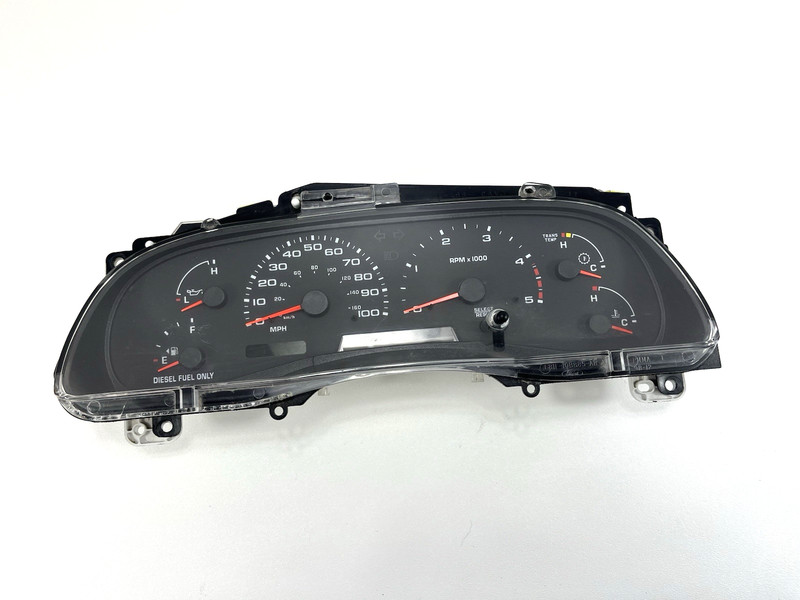 2003 Ford F250 Super Duty 6.0L (A/T only / Diesel) Gauge Cluster 295,082 Miles