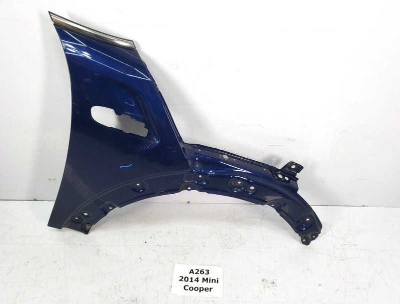 ✅ 14-19 OEM Mini Cooper F56 Front Right Passenger Side Fender Panel Cover Blue*