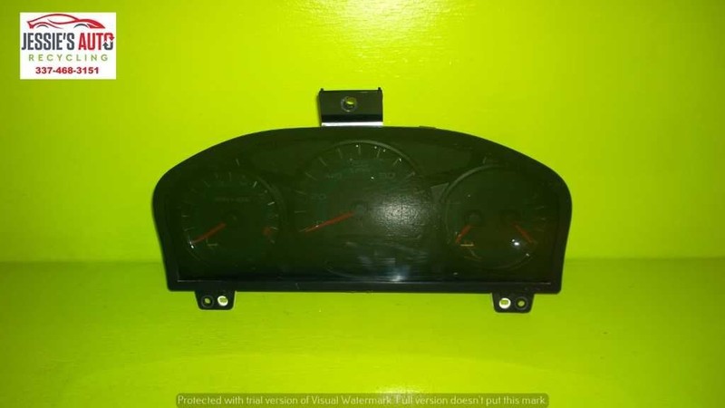 10 FORD FUSION SPORT 3.5L AT SEDAN SPEEDOMETER CLUSTER 167K OEM 2051-1