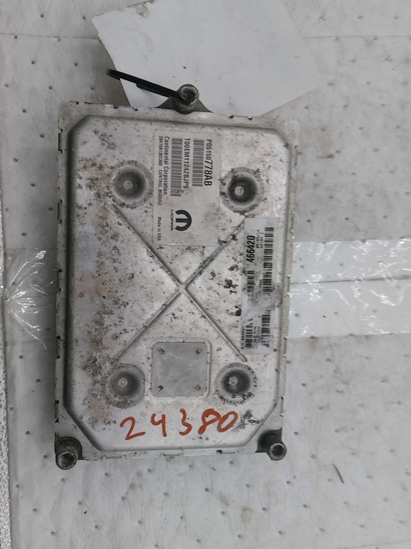 2014 Dodge Caravan Engine Control Module ECM 05150778AB 3.6L Grey Used