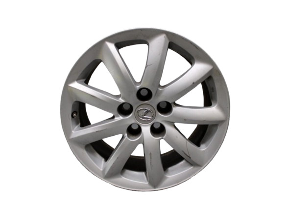 07-12 Lexus LS460 Wheel Rim 18 x 7.5 18'' Alloy 9 Spoke Chrome 08457-50806 Oem