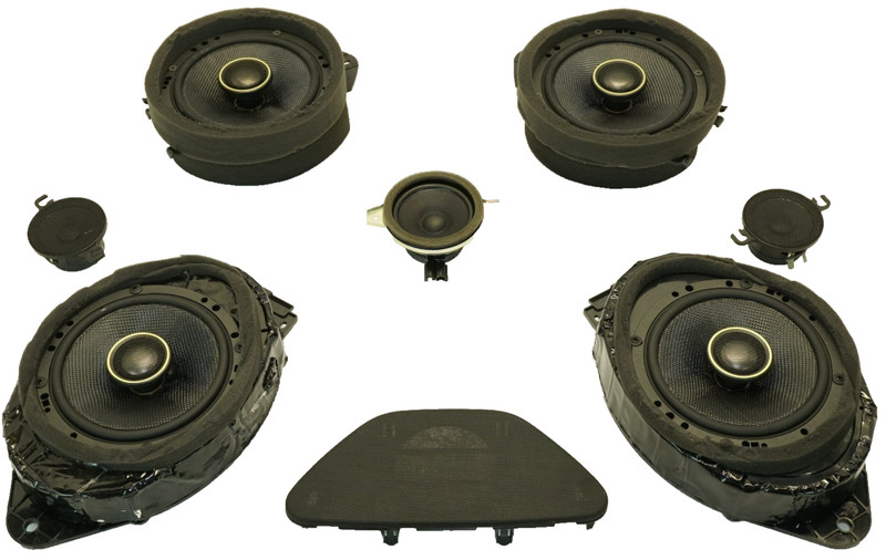 π
2019-2023 CADILLAC XT4 OEM. KENWOOD EXCELON SPEAKER W/ CENTER COVER TRIM, SET