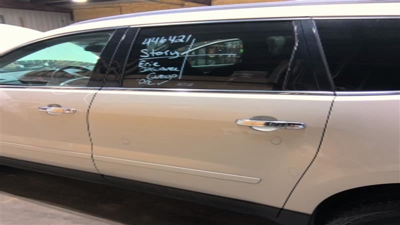 Driver Left Rear Side Door Fits 10-17 TRAVERSE 3384816