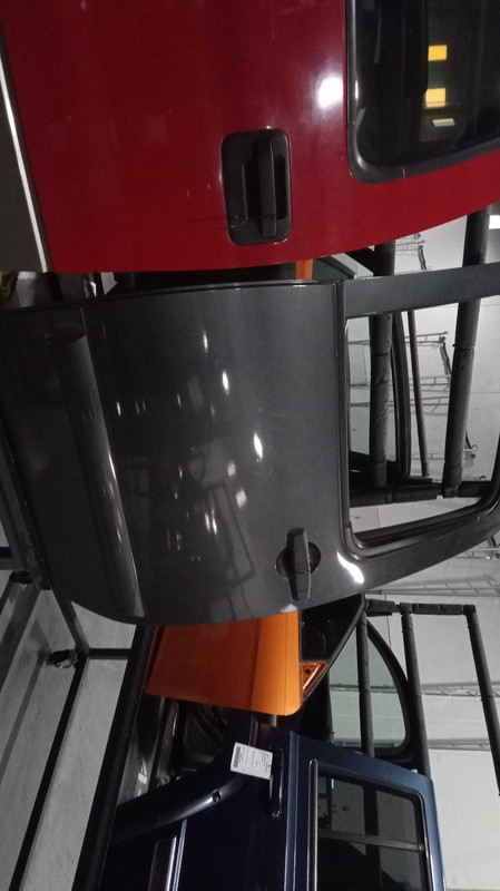 2012 Nissan Titan Left Rear Door Grey - Used, 95k Miles, OEM Quality
