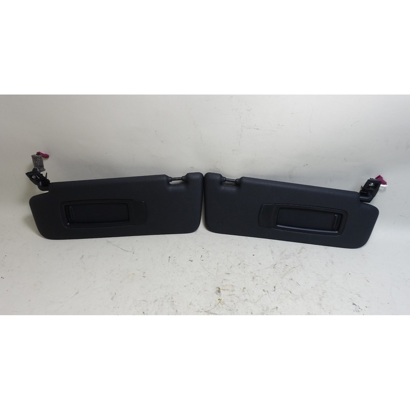 2011-2018 BMW F25 X3 F26 X4 Factory Sun Visor Pair Anthracite Black Lighting OEM
