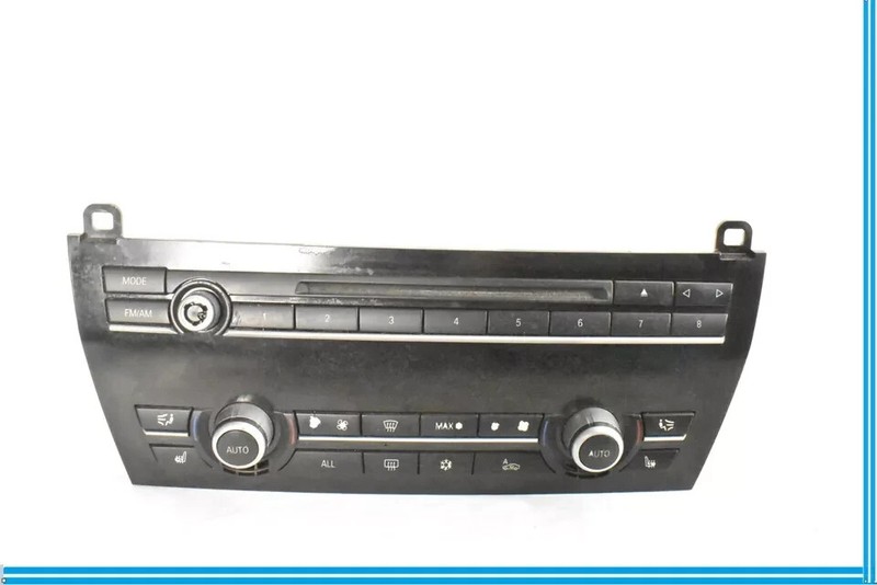 09-12 BMW F01 F02 750Li 750i 740i AM FM Radio AC Climate Control Module Unit OEM