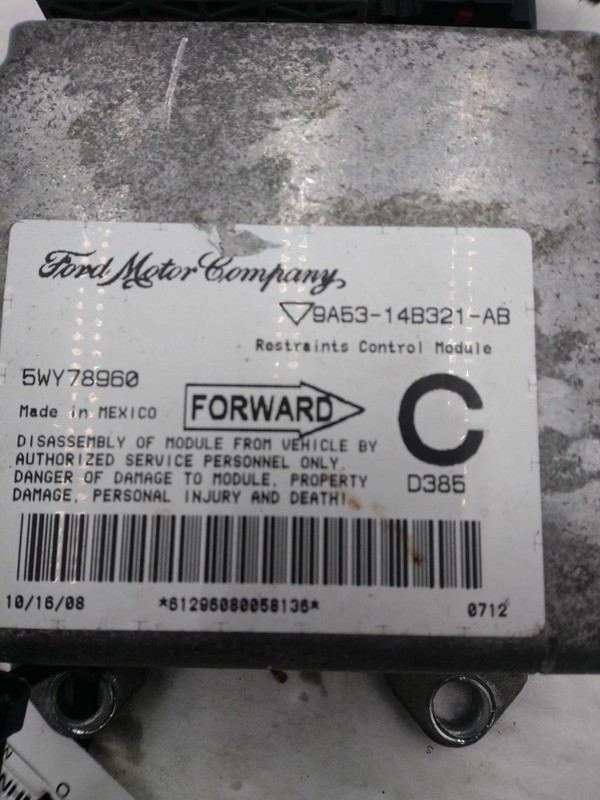 Used Air Bag Module fits: 2009 Lincoln Mks Air Bag roof air bags ID 8A53-14B321-