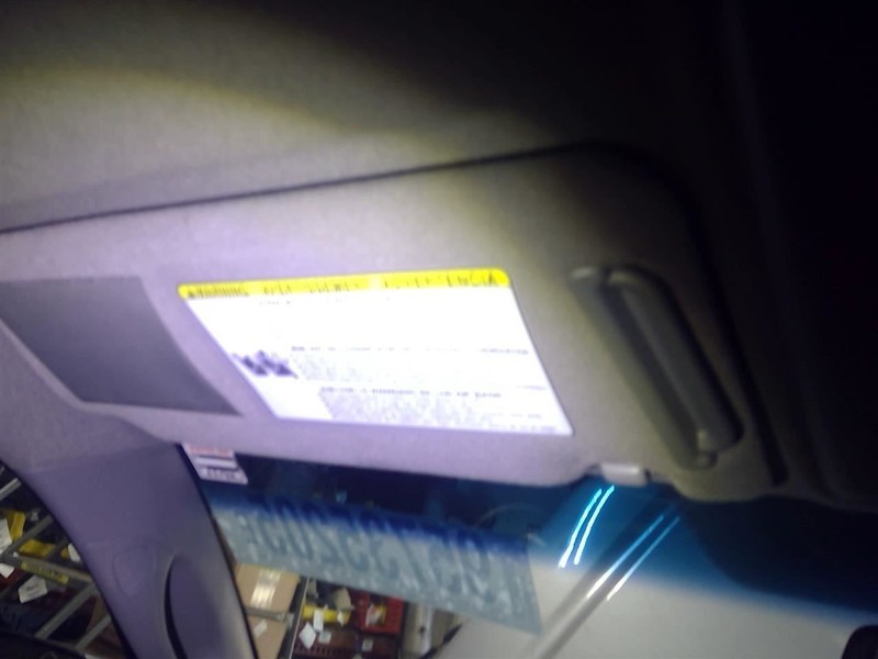 Driver Sun Visor Extended Cab With Sliding Extender Fits 12-15 TACOMA 1728288