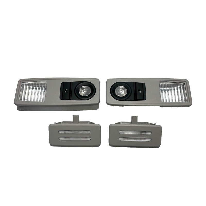 📌 2011-2017 BMW X3 F25 REAR LEFT & RIGHT INTERIOR DOME LIGHT LAMP GRAY SET OEM