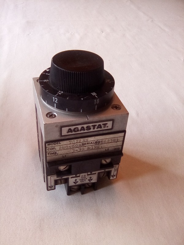 Agastat 7022BH 3-30 Mins Time Delay Relay