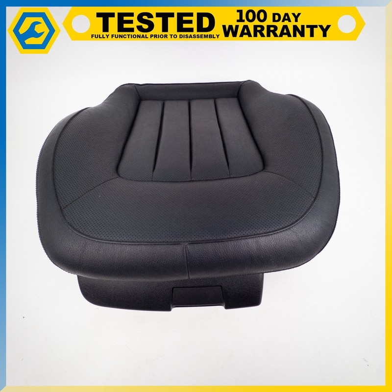 12-18 MERCEDES-BENZ CLS550 FRONT RIGHT SIDE LOWER SEAT CUSHION BLACK OEM