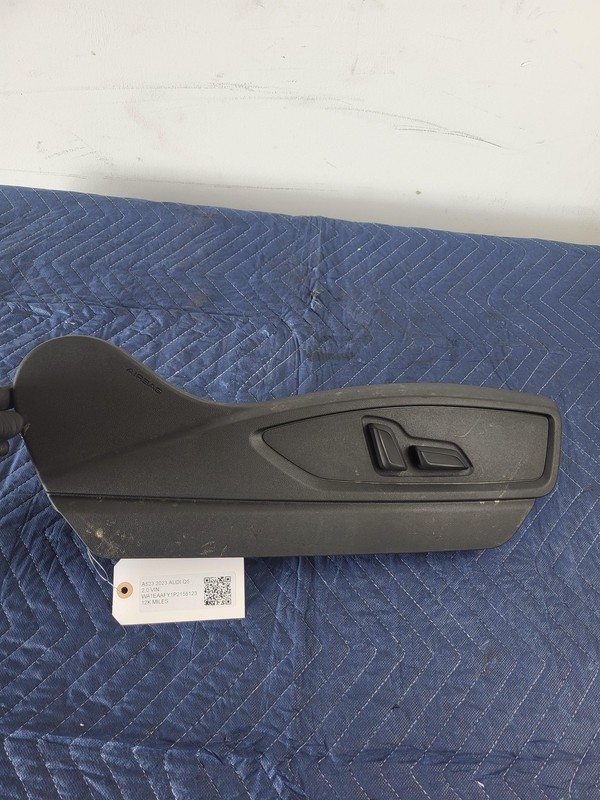 Used Oem Audi Front Right Passenger Seat Switch Cover 80A881326 for 2018-2023 Q5