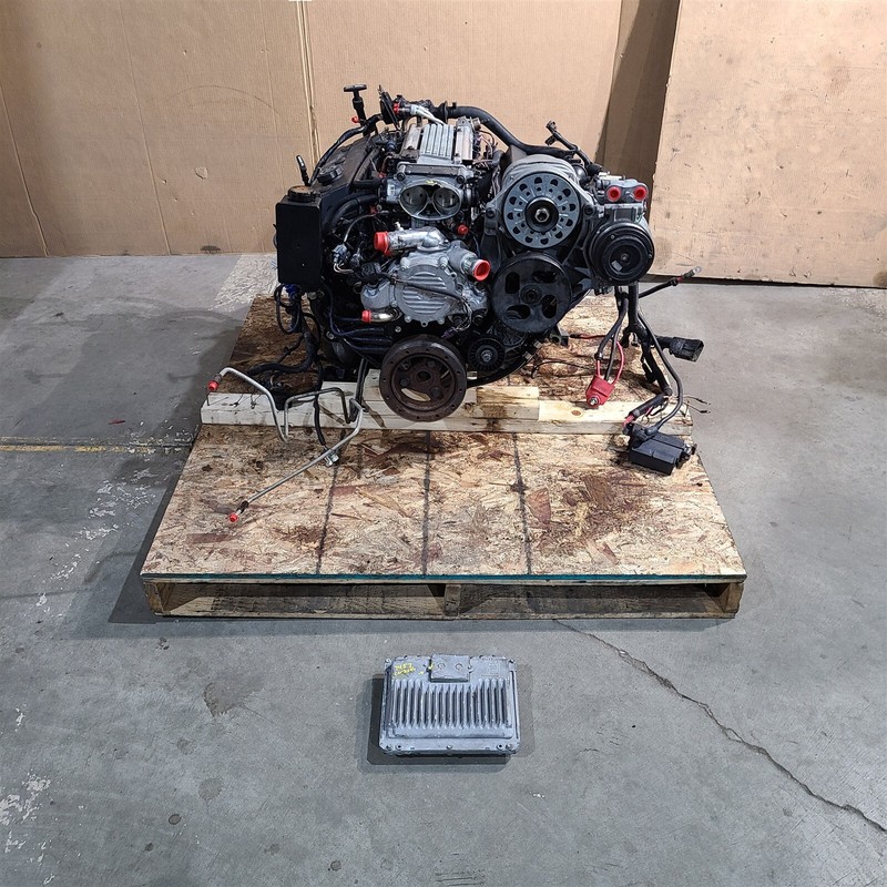 1994 Corvette C4 Engine Lt1 5.7 4L60 Automatic Trans 74k Aa7457