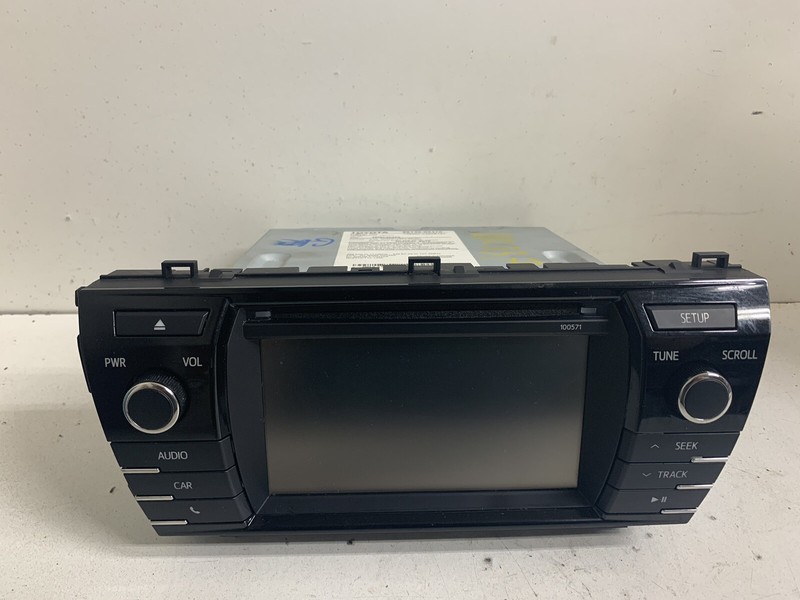 2015-2016 Toyota Corolla NON-NAV 100571 6.1" Display Screen Menu 86140-02470