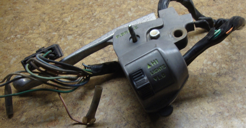 1978 Honda Hondamatic CB400A CB400 CB 400 A Left Switches Controls Horn Lights