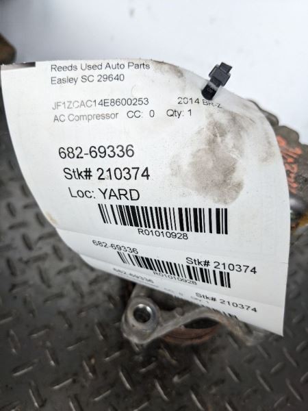 AC Compressor Fits 13-20 BR-Z 1010928