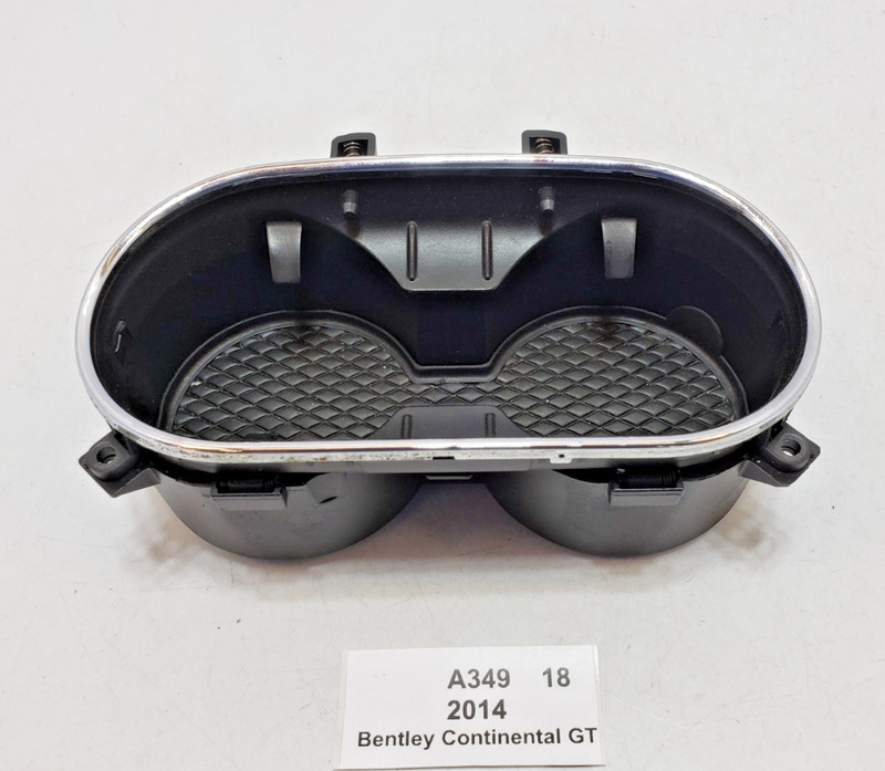 ✅12-18 OEM Bentley Continental GT GTC Center Console Cup Holder Compartment
