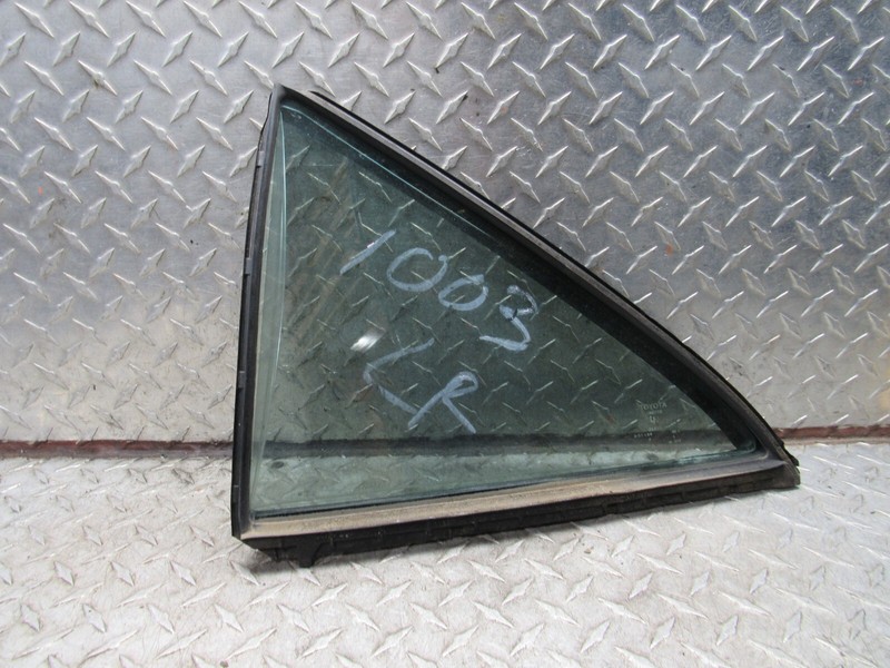 07-09 TOYOTA CAMRY LEFT REAR DRIVER DOOR VENT GLASS NORTH AMERICA BUILT