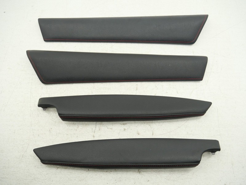 2013-2020 Subaru BRZ Door Trim Panel Set Red Stitch Left Right 94267CA030/94243C