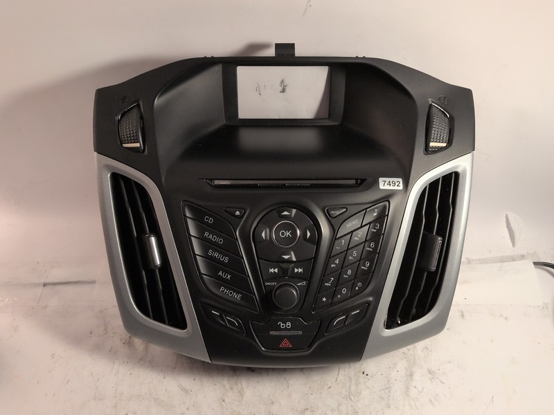 2012-2014 Ford Focus Radio Control Panel Trim With Bezel OEM