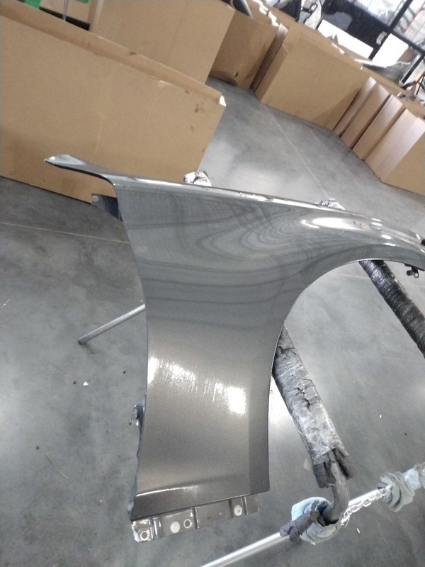 2013 INFINITI M37 Right Fender Grey Good Condition 184K Mileage OEM Part