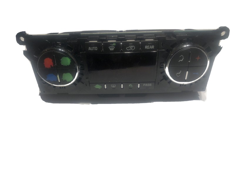 2007 Acadia 25932036 Front Heater AC Auto Temp Control CJ2 *buttons Worn See Pic