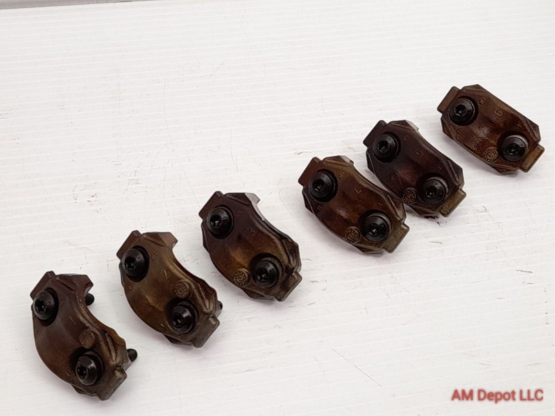 2011 BMW X5 X6 E71 E70 35i N55 Eccentric Shaft Bearing Cap Set 6pc 11377589883