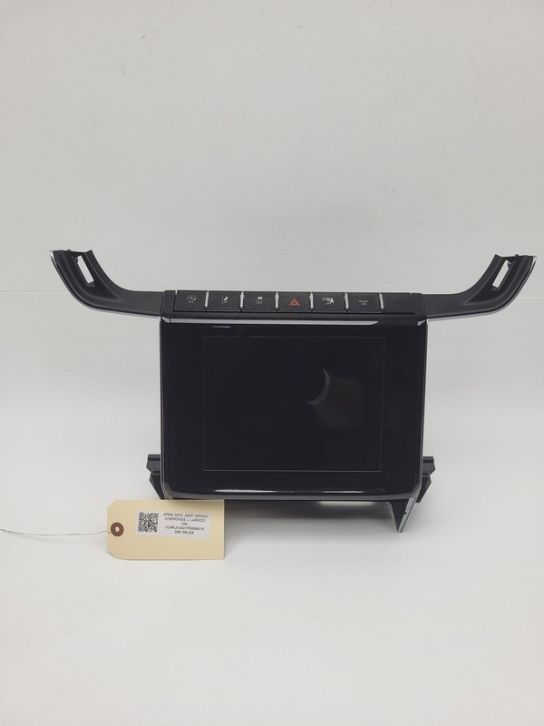 21-23 Jeep Grand Cherokee L Dash Audio Radio Display Screen Panel 8.4 68474163AI