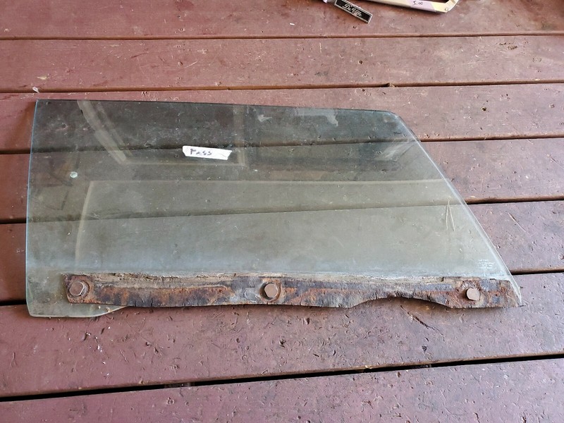 RH Door Window Glass 1966 Cadillac coupe deville Convertible front