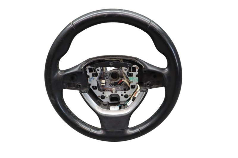 09-15 BMW 750Li 750i 740i F01 F02 Leather Steering Wheel Black 32336790891 Oem