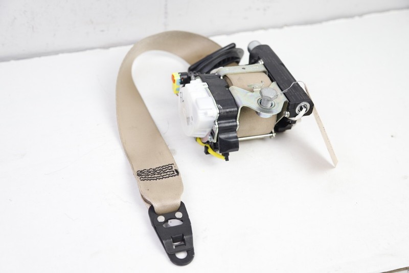 10-16 Porsche Panamera 970 Front Left Driver Side Seat Belt Retractor Beige 78k