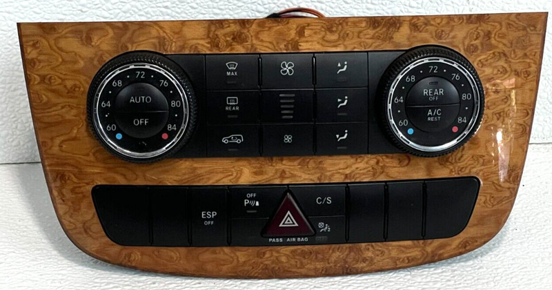 06-13 Mercedes-Benz R350 AC Heater Temperature Climate Control Switch OEM