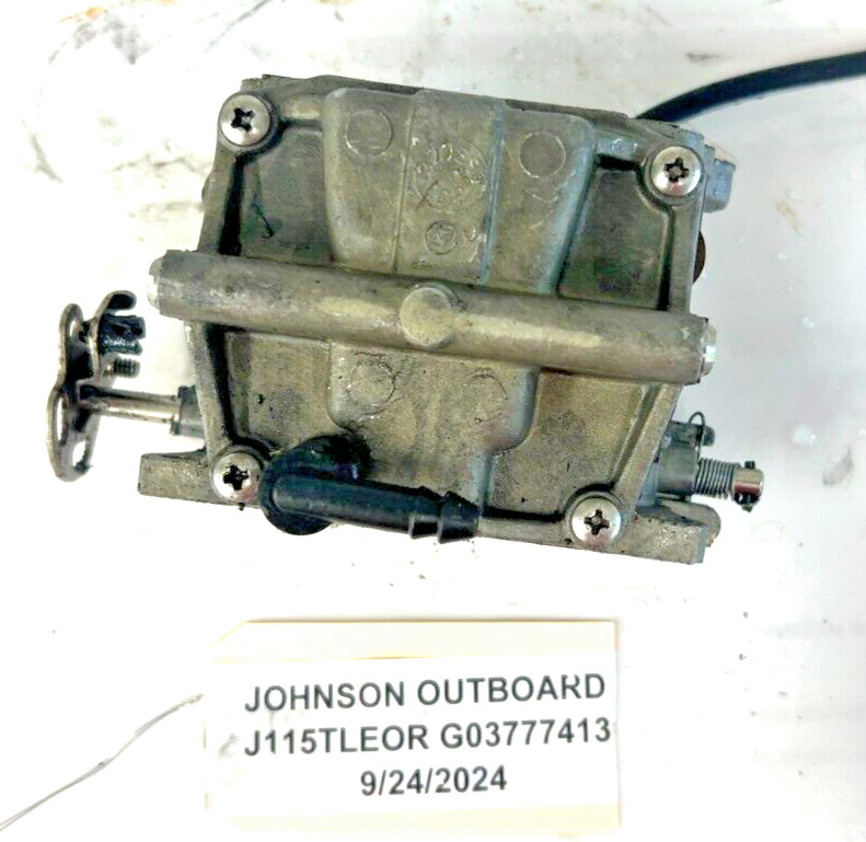 OMC Evinrude Johnson Outboard Carburetor PAIR 439727  115HP '91-'97 FRESHWATER