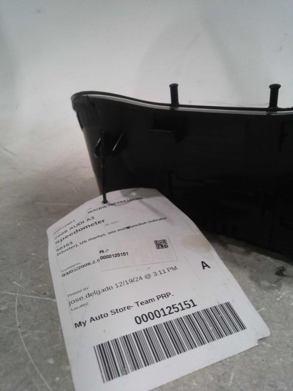 2008 AUDI A3 Speedometer Gauge OEM Black 194K Miles NJ25-12661-360155