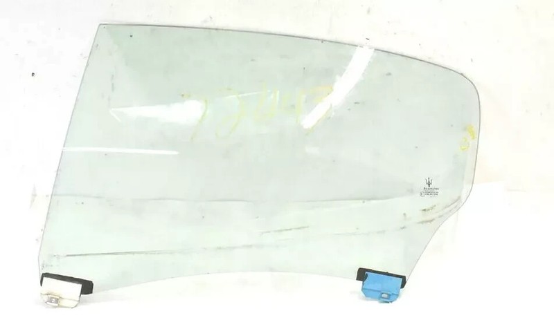 03-13 Maserati Quattroporte M139 Rear Left Side Door Window Glass OEM