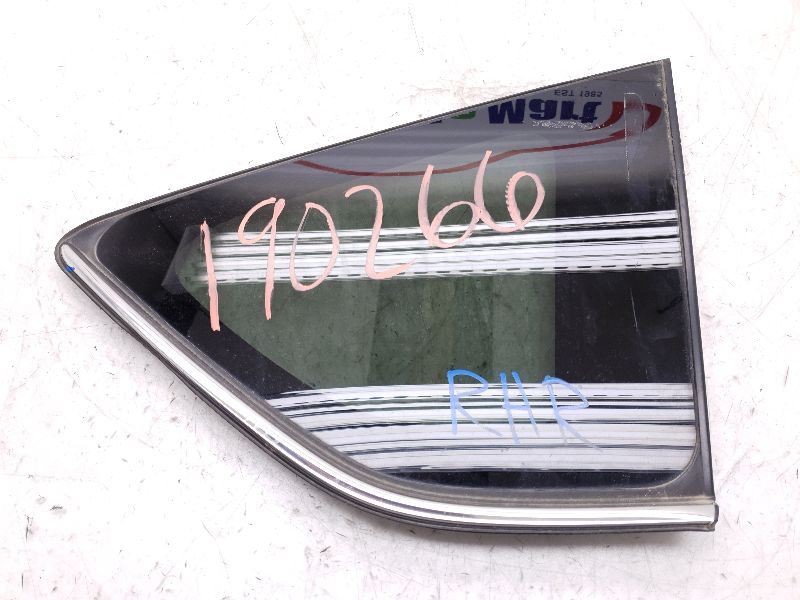 13-18 TOYOTA RAV4 PASSENGER SIDE QUARTER GLASS