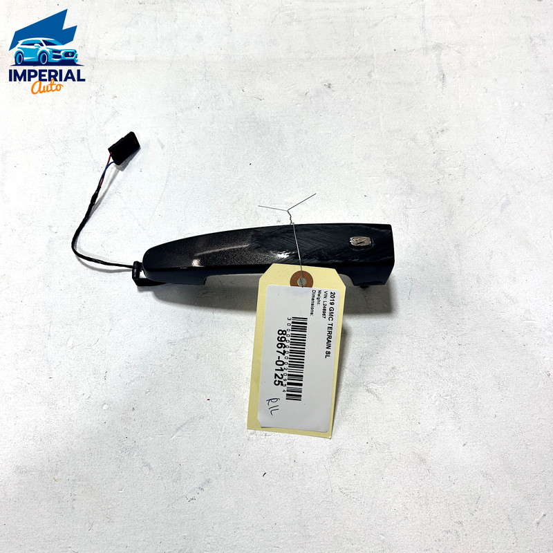Rear Left Side Exterior Door Handle WA634D / 634 GMC Terrain 2018-2023 OEM