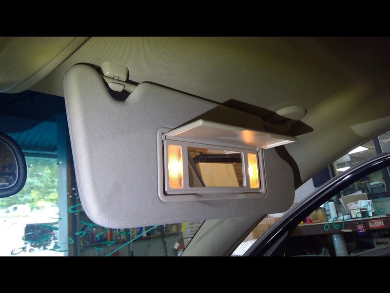 Passenger Sun Visor VIN W 4th Digit Limited Side Lamps Fits 06-16 IMPALA 1683710