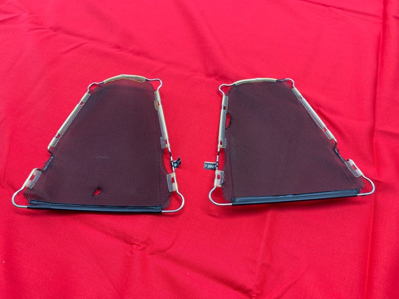 09-16 BMW E89 Z4 Rear Left Right Wind Deflector Diffuser Net Pair Set NOTE* OEM✅