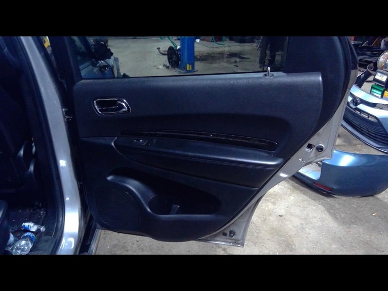 DURANGO 2014 Passenger Right Rear Door Trim Panel Rear 1702841