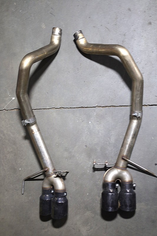2014-2019 CORVETTE Z06 AWE TRACK EDITION EXHAUST 6.2 LT1 LT4 LT5 DIAMOND BLACK