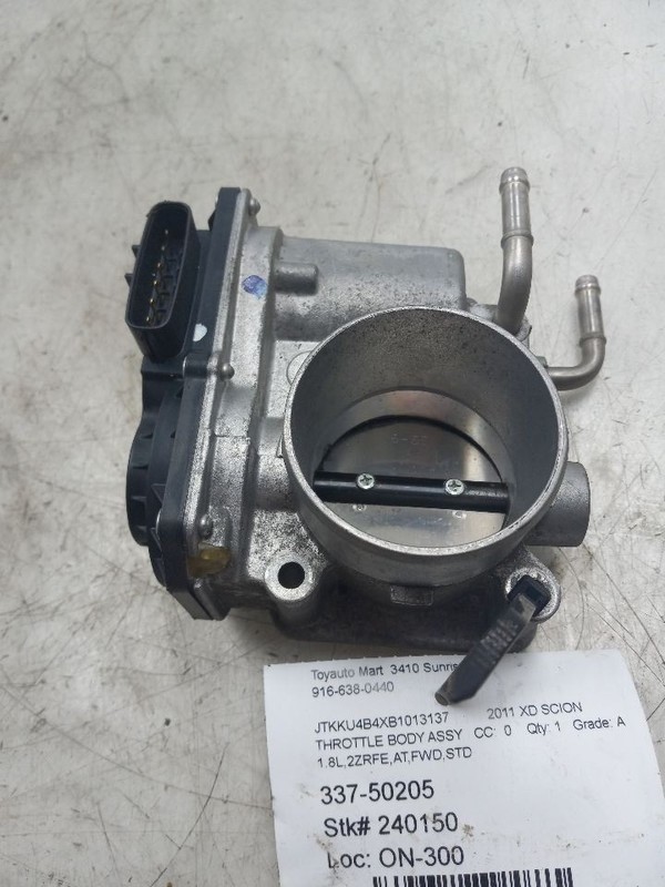 08-12 SCION XD 1.8L FWD AT ENGINE THROTTLE BODY